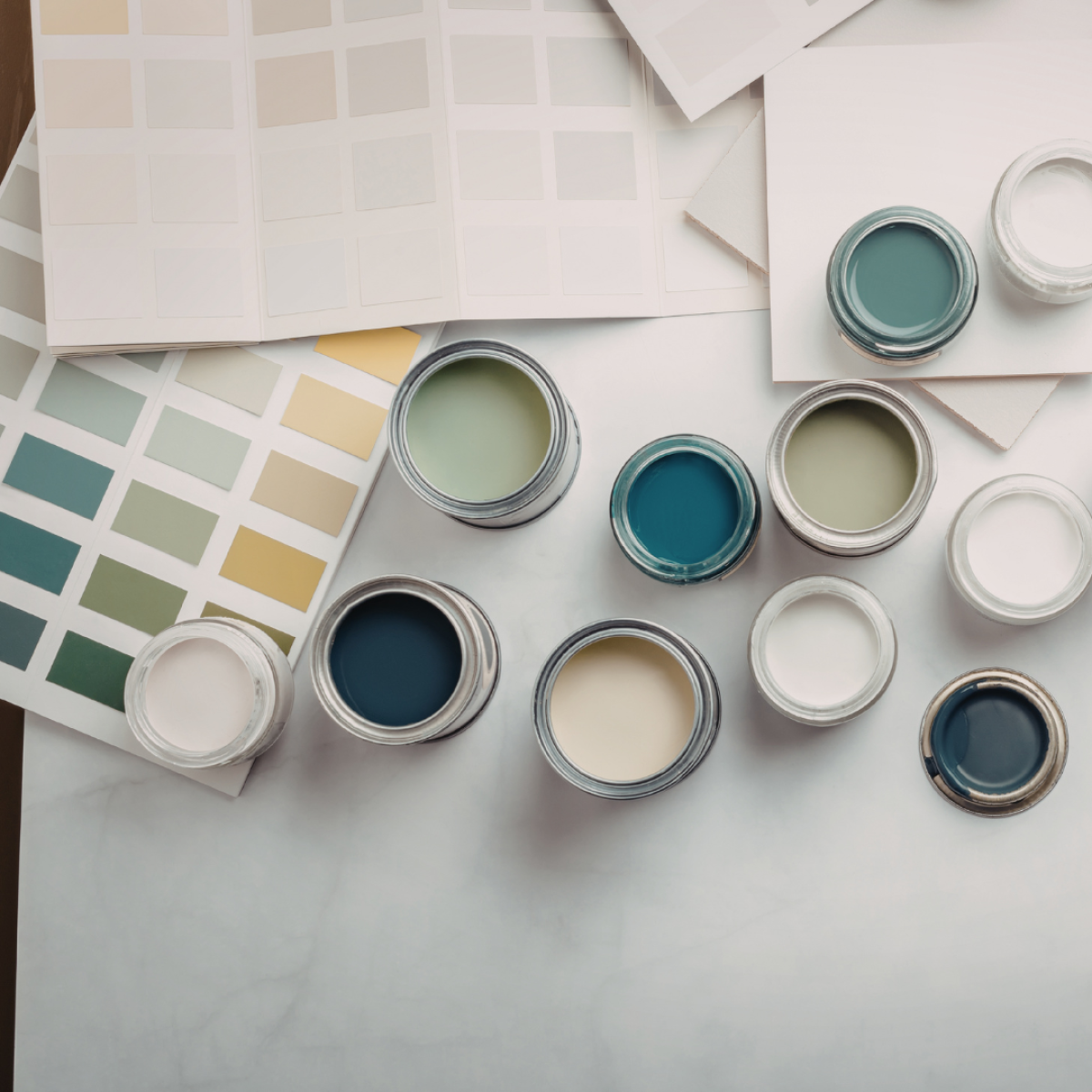 Echantillons de peinture